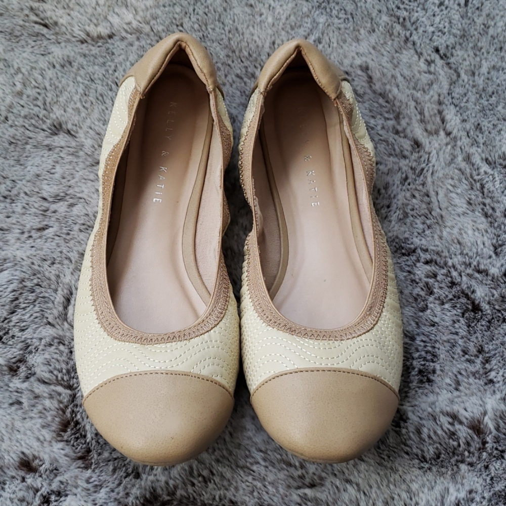 Kelly & Katie Tan Flats